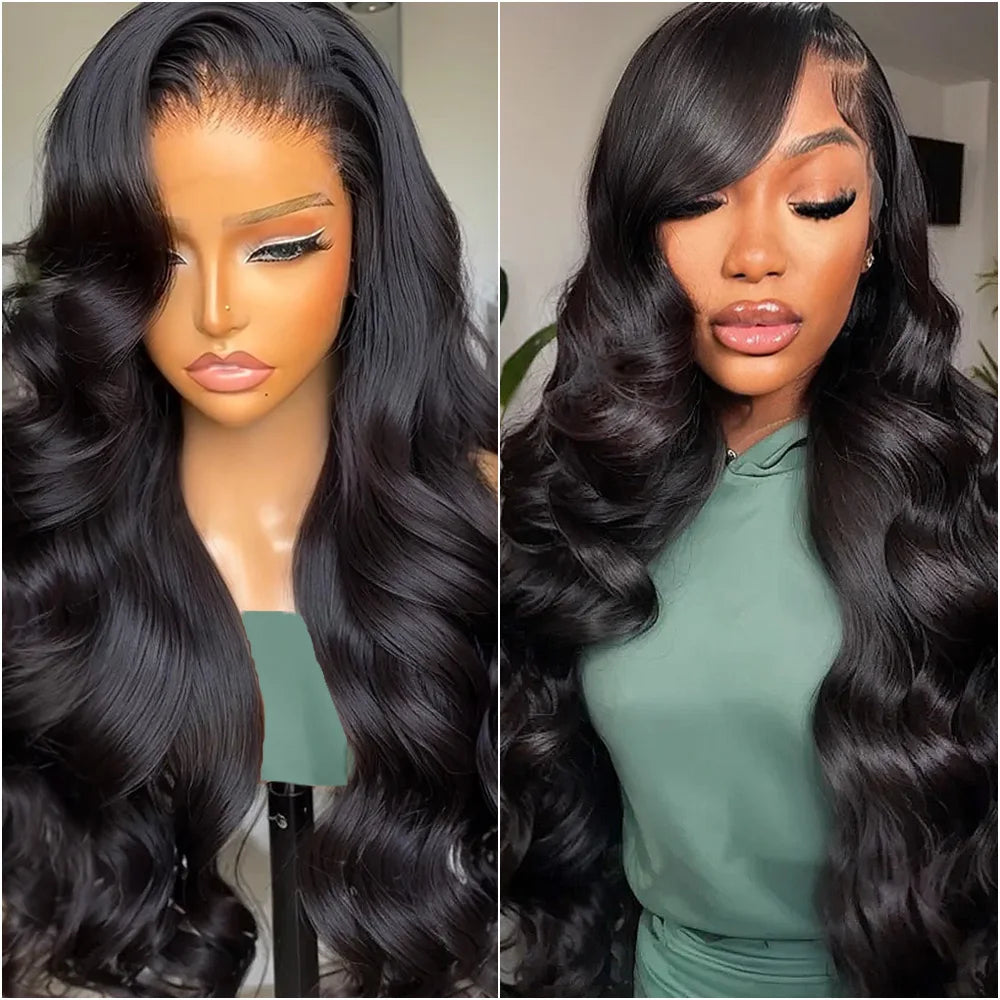 30 38 Inches 13x4 13x6 HD Body Wave Lace Front Wig