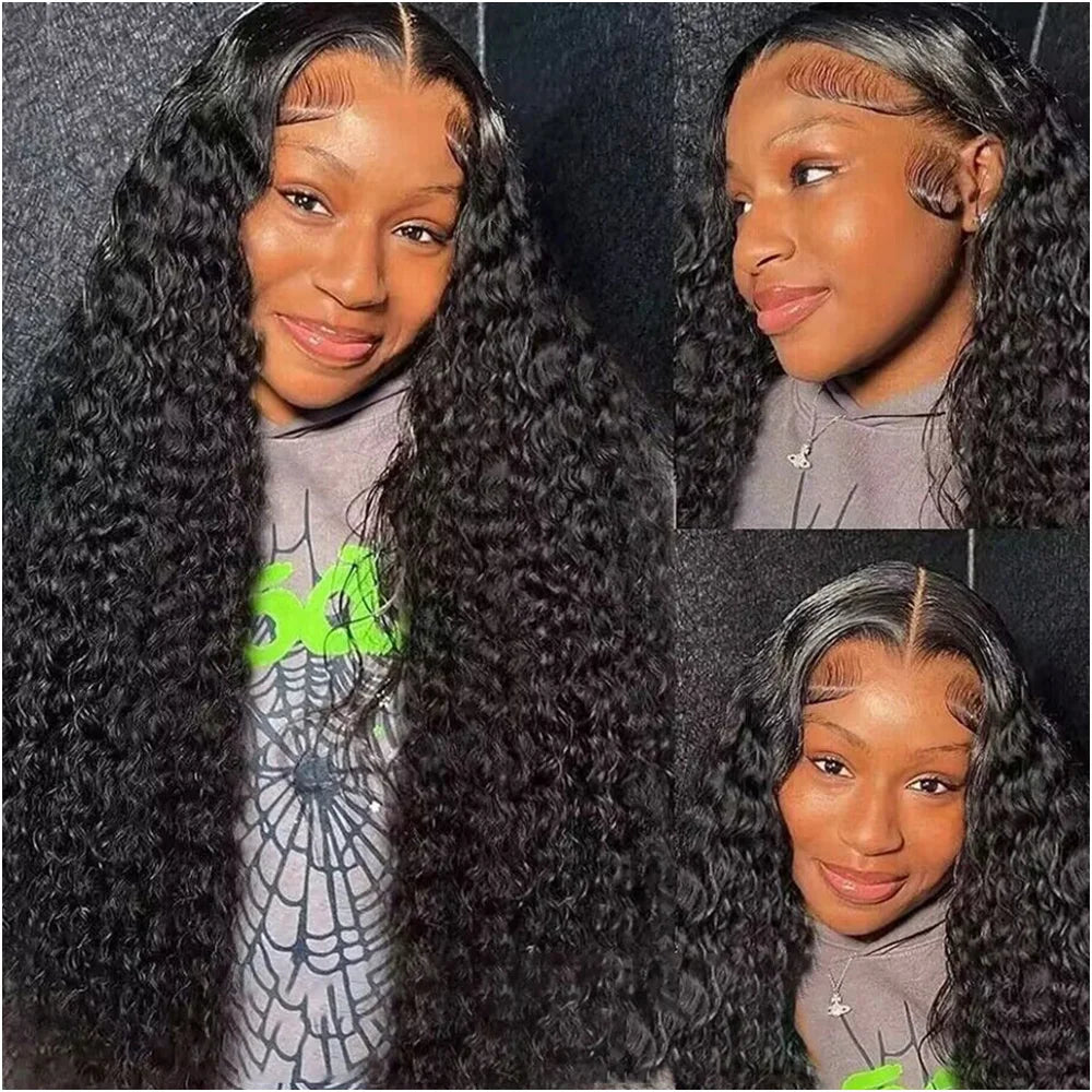 13x6 HD Lace Frontal 100% 38 Inch Deep Wave Frontal Wig