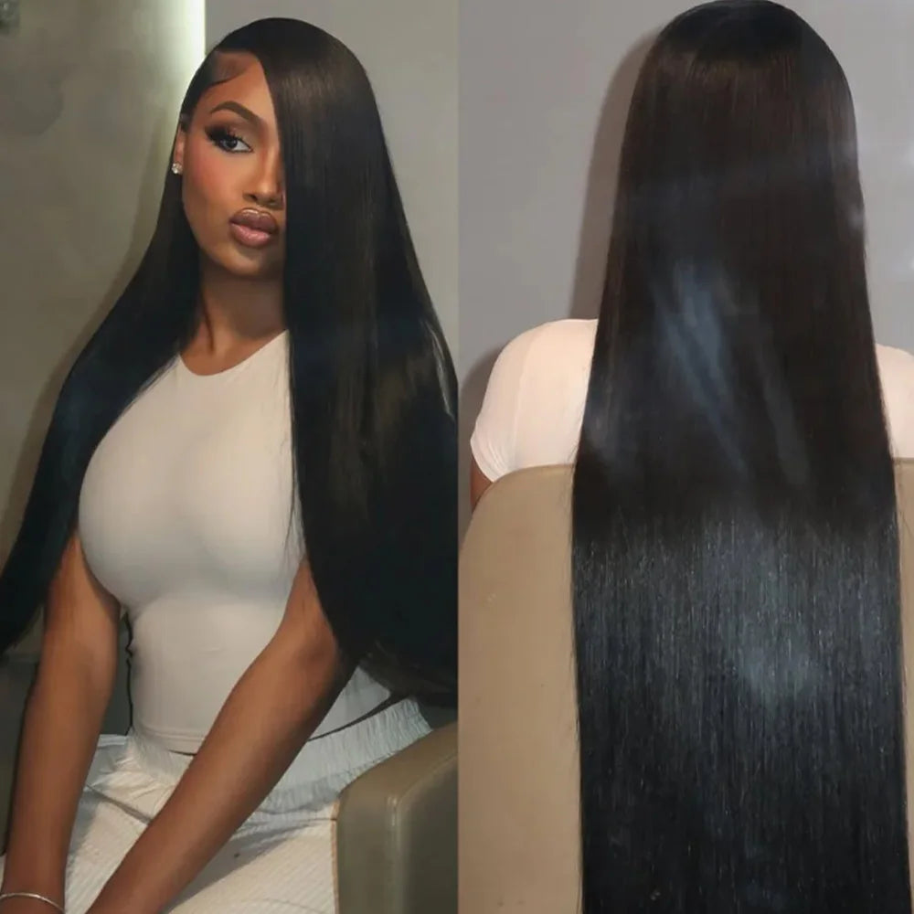 Bone Straight 5x5 Lace Frontal Wig 13x6 13x4 HD Lace Front Wigs