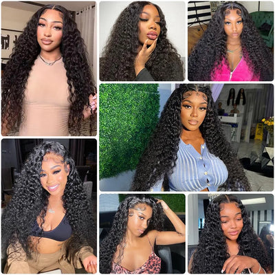 200 Density Deep Wave 13x6 HD Lace Front Wig