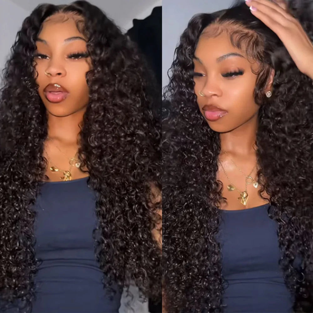 13x6 Pre Plucked Curly 360 HD Lace Wig