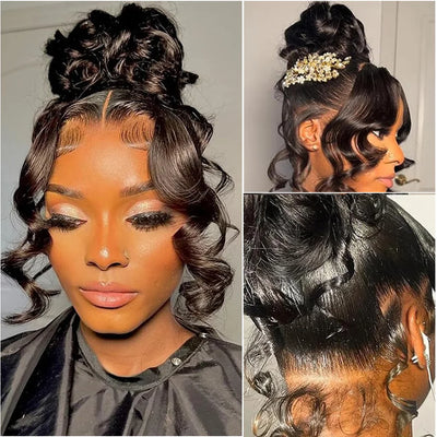 HD Lace Wig 200 Density 13x6 Body Wave Lace Front Human Hair Wigs