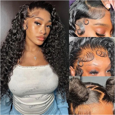 200 Density Deep Wave 13x6 HD Lace Front Wig