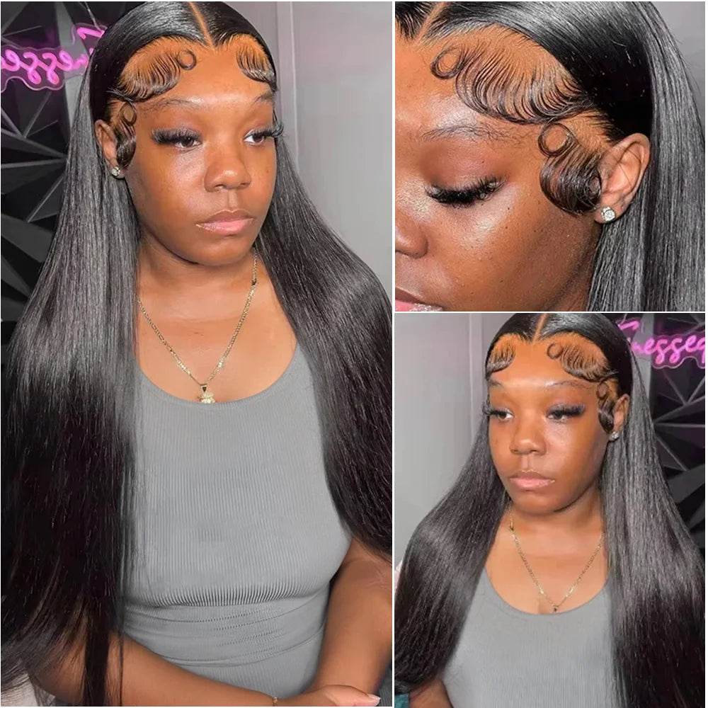 Brazilian 13x4 13x6 Straight HD Lace Frontal Wigs