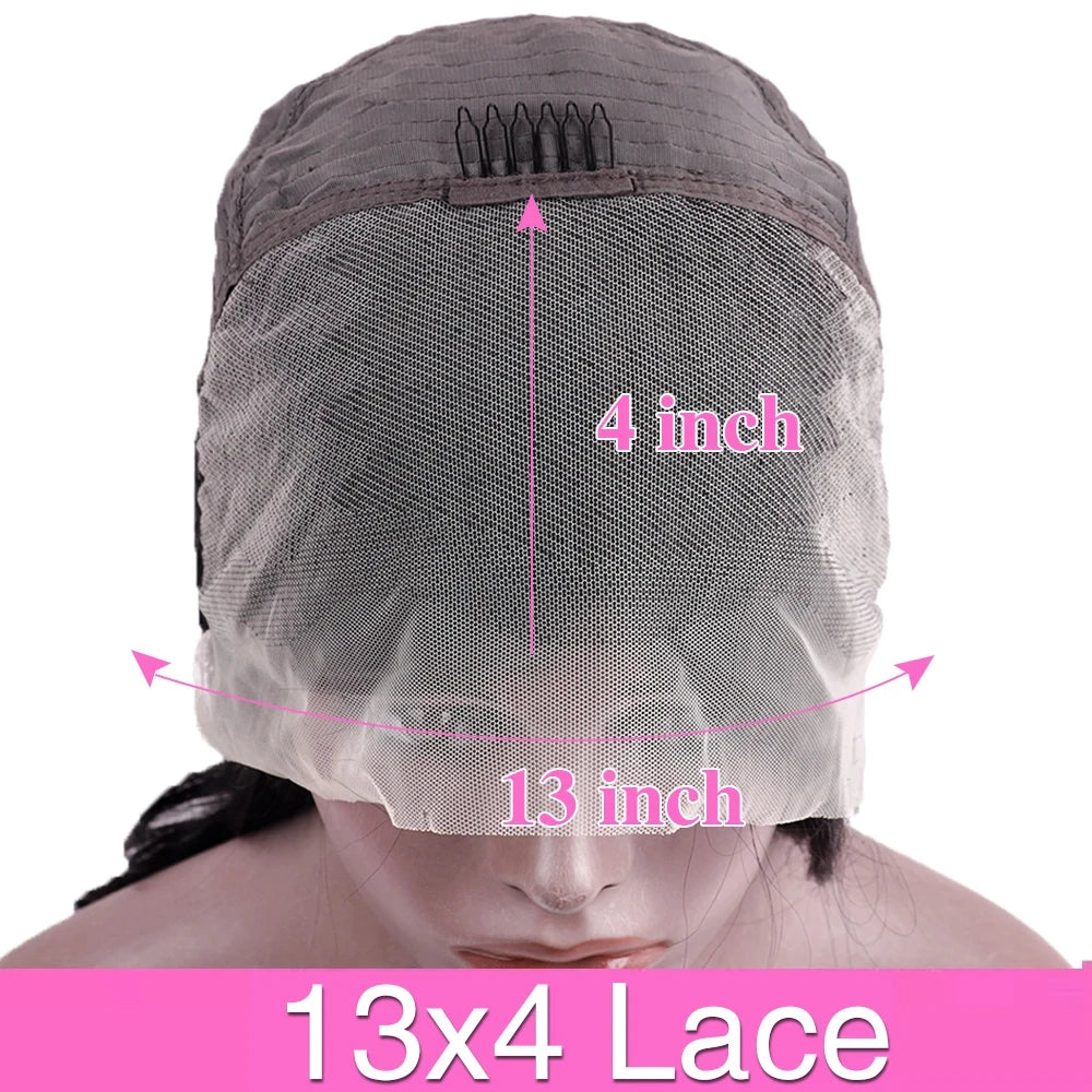 28 38 Inch Pre Plucked 5x5 200 Density Glueless Brazilian Wigs for Women