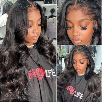 Realy Human Hair 30 38 Inches Brazilian 360 Transparent Lace Front Human Hair Wigs