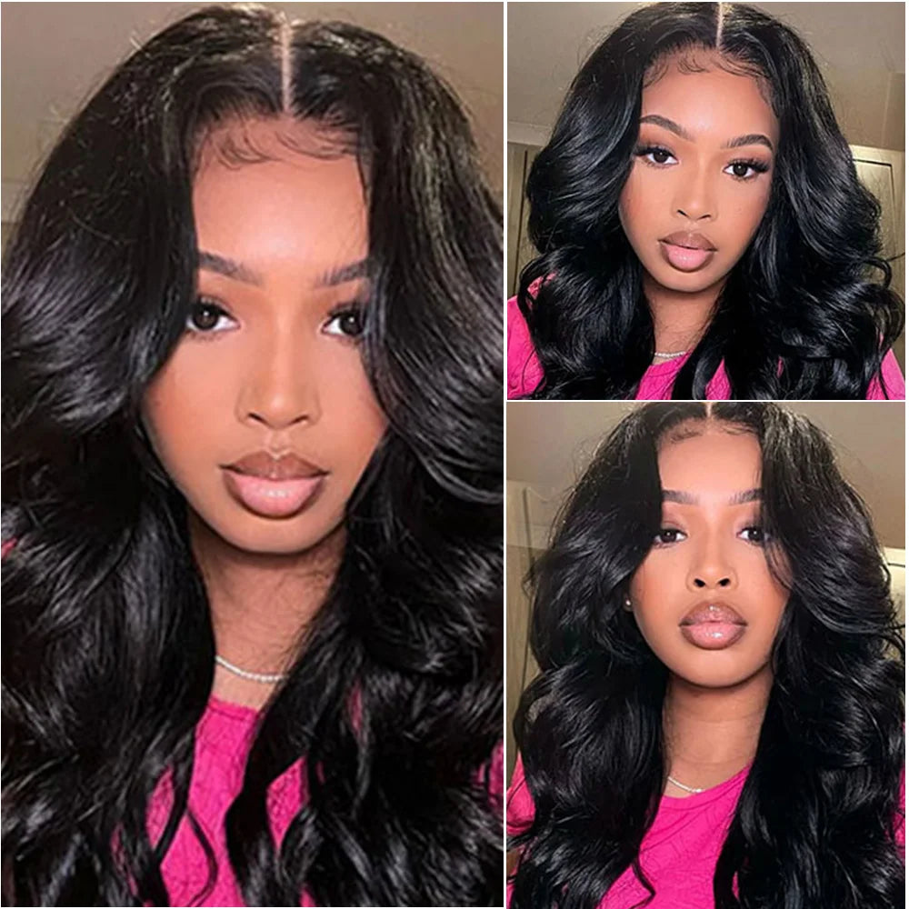 Lace Front 200 Density Brazilian 30 34 38 Inches 13x6 13x4 Body Wave Preplucked HD Lace Frontal Wig
