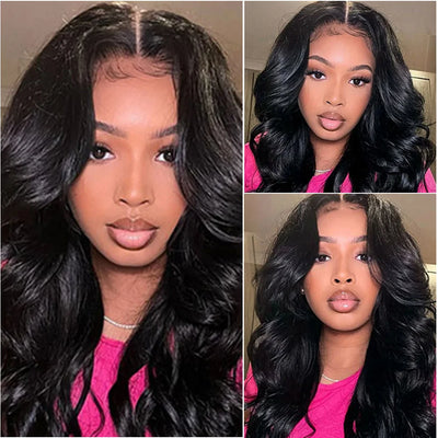 Lace Front 200 Density Brazilian 30 34 38 Inches 13x6 13x4 Body Wave Preplucked HD Lace Frontal Wig