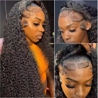 200 Density Deep Wave 13x6 HD Lace Front Wig