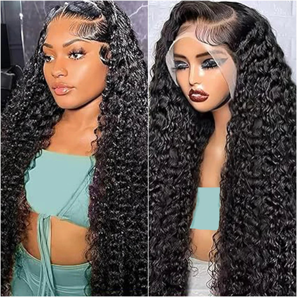 5x5 Glueless Lace Ready To Wear Closure 360 Lace Frontal Wigs