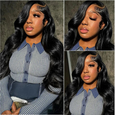 28 38 Inch Pre Plucked 5x5 200 Density Glueless Brazilian Wigs for Women