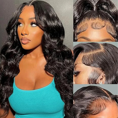 13x6 Preplucked Brazilian 5x5 Glueless Wigs for Women